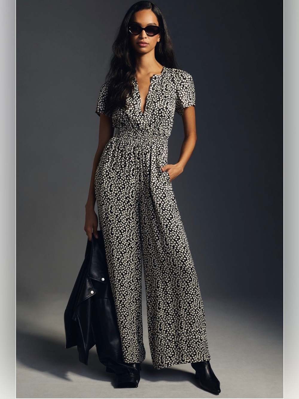 Anthropologie The Somerset Jumpsuit Sz SP gently used